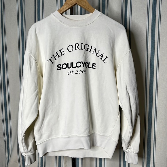 Soul by soulcycle Sam crew sweatshirt msrp 128 - Picture 2 of 11